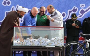 بناب، میزبان بیست و سومین دوره همایش بزرگ دوچرخه‌سواری با حضور مدیرکل ورزش روستایی و عشایری