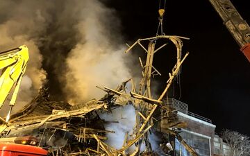 ادامه عملیات جست‌وجو در پلاسکو/ تا کنون هیچ یک از محبوس شدگان پیدا نشده‌اند