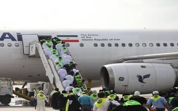 اعزام زائران ایرانی با ۸ پرواز در ششمین روز عملیات حج تمتع