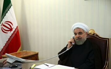  تماس تلفنی روحانی با استاندار خراسان جنوبی 