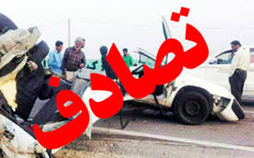 تصادف تیبا و پیکان در محور بیجار به تکاب ۲ کشته برجا گذاشت