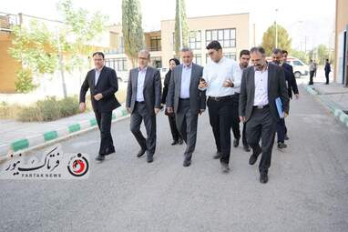 صولت مرتضوی- بازدید معاون اجرایی رئیس جمهور  از کارخانه اسیدسیتریک کرمانشاه