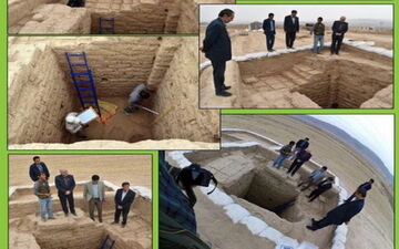  کشف تالار ستون دار هخامنشی در خراسان شمالی