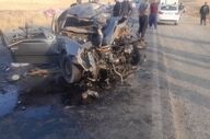 جان‌باختن سه نفر بر اثر حادثه‌ رانندگی در محور کامیاران - سروآباد