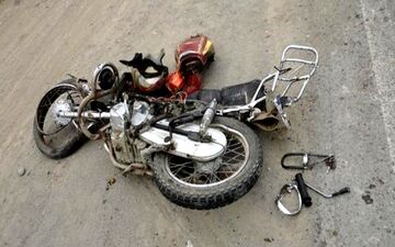 تصادف خودروی سواری با موتور سیکلت 2 کشته بر جای گذاشت