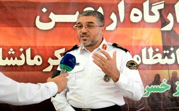 
1200 گشت جاده ای تردد خودروی زائران را کنترل می کند 