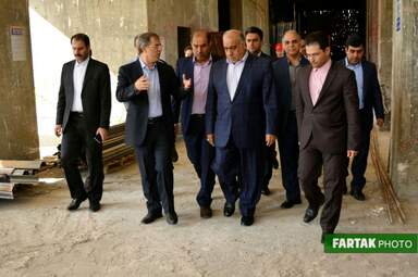 بازدید استاندار و مدیرکل میراث‌فرهنگی کرمانشاه از هتل کلینک ماد