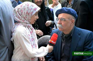 مراسم رونمایی از تندیس میرزا رضا کلهر