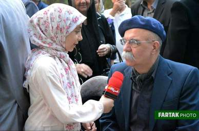 مراسم رونمایی از تندیس میرزا رضا کلهر
