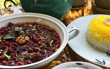 آموزش پخت خورش آلبالو با گوشت قلقلی + نکات مهم