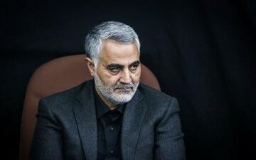 سردار سلیمانی در کنار فرماندهان حشدالشعبی