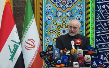 قالیباف: ملت‌های ایران و عراق سرنوشت خود را به غرب واگذار نکردند