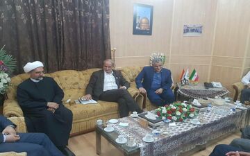 دیدار یزدانی و صادقی با رایزن فرهنگی ایران در عراق