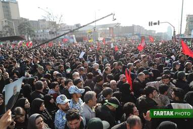 راهپیمایی وداع با سردار سلیمانی