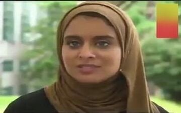 دختر محجبه‌ای که در آمریکا دفاع شخصی آموزش می‌دهد +فیلم 