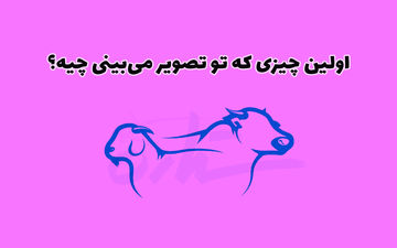 تست شخصیت: بگو توی تصویر، اول چی دیدی تا بهت بگم جسوری یا محتاط!!
