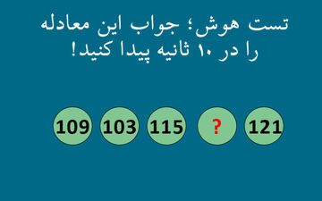 تست هوش؛ ۲۰ درصد مردم می توانند این معادله را زیر ۱۰ ثانیه حل کنند!
