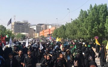 خدمت رسانی به زائرین توسط ١۶٠٠ نفر از مردم تهران