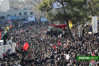 راهپیمایی وداع با سردار سلیمانی