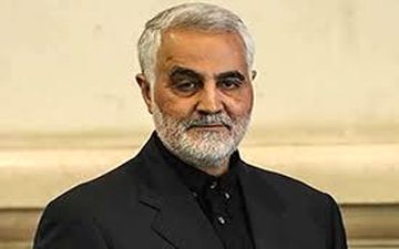 حضور سردار سلیمانی در گرامیداشت حسین رجایی