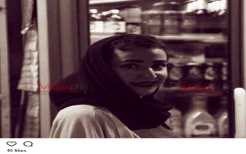 تیپ جالب ساناز مصباح (عکس)