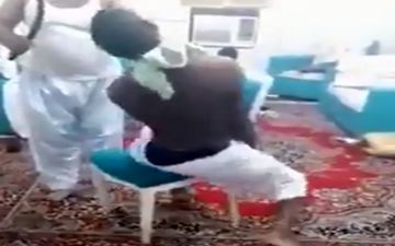 شکنجه وحشتناک کارگر آفریقایی توسط ارباب سعودی