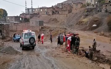 سیلاب به چند روستای سقز خسارت وارد کرد