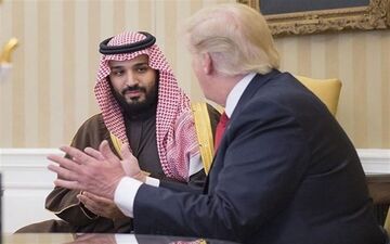 تماس تلفنی ترامپ با ولیعهد سعودی