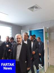 افتتاح اولین بیمارستان سوختگی غرب کشور با حضور وزیر بهداشت، درمان و آموزش پزشکی به روایت تصویر