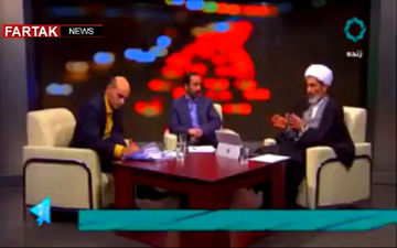 دروغگو خواندن صداوسیما در برنامه زنده توسط مهمان برنامه + فیلم