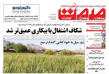 روزنامه های اقتصادی دوشنبه 26 فروردین 98