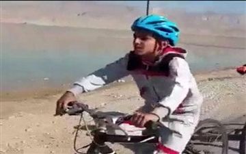 تصادف مرگبار دوچرخه سوار خردسال در جاده