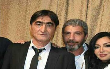 عکس لورفته  ناصر محمدخانی و همسرش در شب عروسی! 