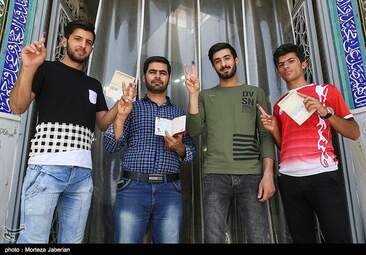  انتخابات ریاست جمهوری و شورای شهر اهواز + تصاویر