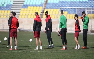 تمرین بدنسازی پرسپولیس در غیاب گل‌محمدی+ عکس
