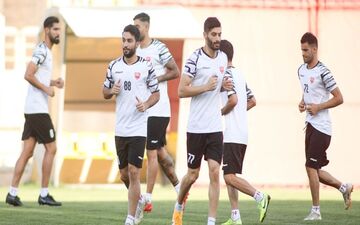 پرسپولیس در مرکز ملی فوتبال تمرین کرد