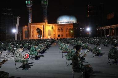  مراسم شب بیست و سوم ماه مبارک رمضان در دانشگاه افسری امام علی 