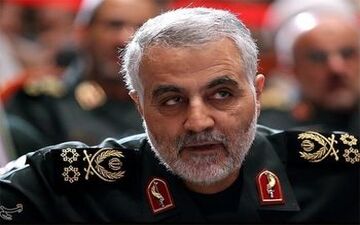 سردار سلیمانی به مرز عراق و سوریه رسید + عکس