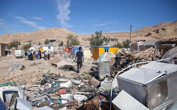 بیش از ۴۰۰ سرویس حمام در مناطق زلزله‌زده استان کرمانشاه نصب شده است