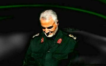 سردار سلیمانی در 300 متری صهیونیست ها! (عکس)