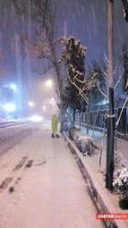 برف در تهران