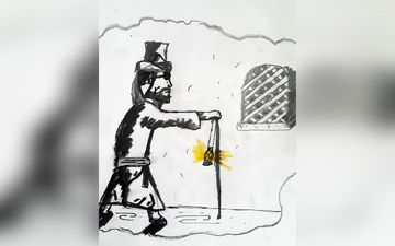 حکایت چراغ نابینا و کور دلی فضول