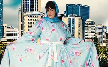 رفتار با مزه همراه با حرکات موزون نعیمه نظافت دوست مردم را به وجد آورد /ویدیو 