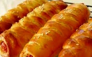 طرز تهیه اشترودل هات داگ| برای عصرانه عالیه!