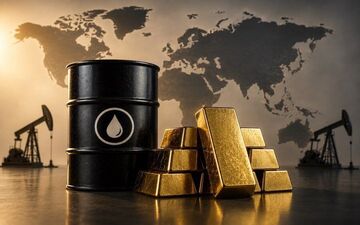 نوسانات قیمت نفت و طلا در بازارهای جهانی
