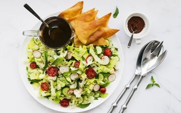 طرز تهیه فَتّوش| این سالاد عربیه!