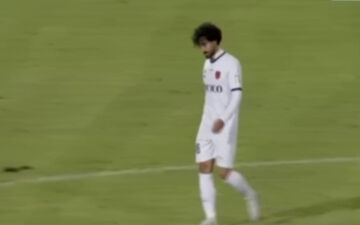 گل اول مس رفسنجان به نساجی + ویدئو