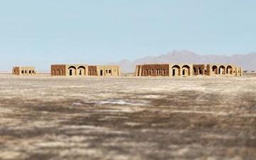 مرمت و ساماندهی پایگاه نظامی متفقین در میبد