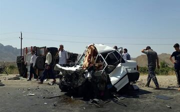 ۵ نفر مصدوم و یک نفر فوتی در محور پلدختر به خرم‌‌آباد