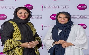 دو خواهر بازیگر مشهور مدل تبلیغات شدند!